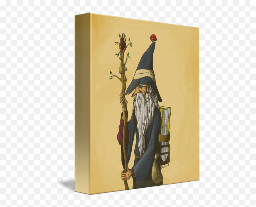 Magical Wizard - Illustration Png,Wizard Beard Png
