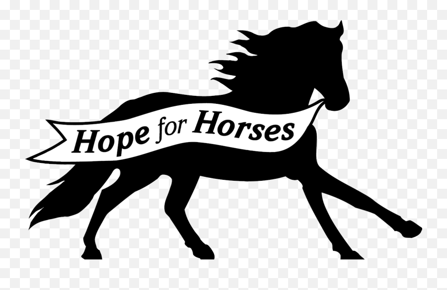 Download Hd Logo Png Format W - Hope For Horses Transparent Hope For Horses,Horses Png