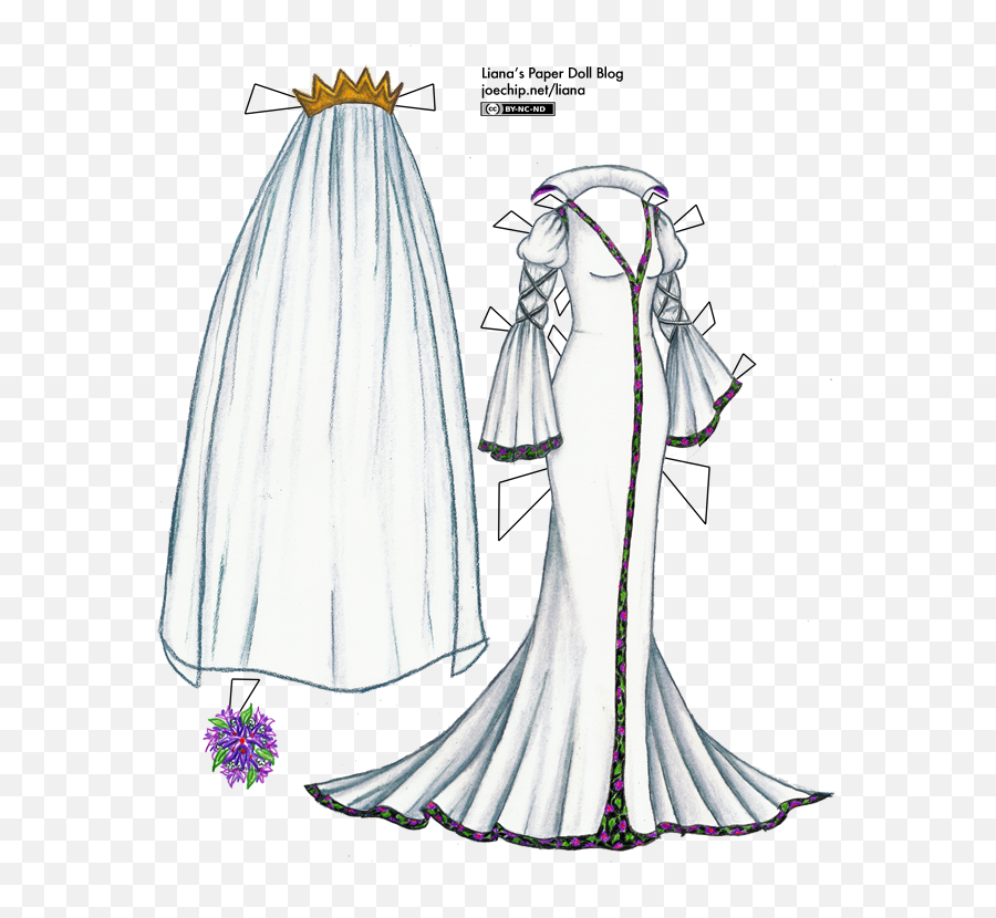 Evil Queen Wedding Dress With Black And - Evil Queen Wedding Dress Png,Evil Queen Png