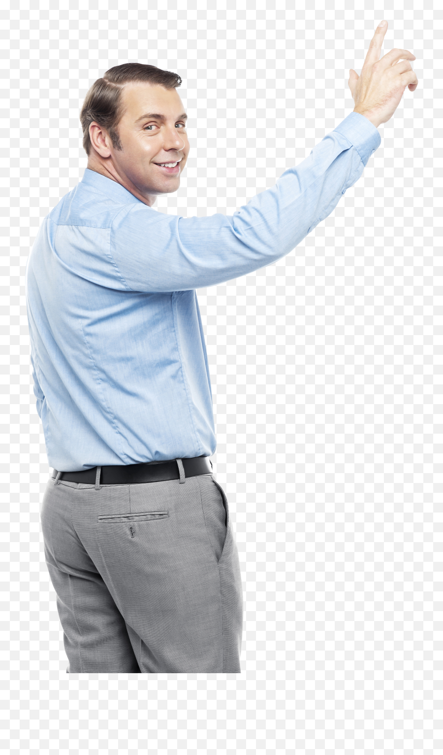 Pointing Up Png Images Transparent - Man Pointing Up Png,Arm Transparent Background
