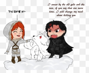 Download Jon Snow Clipart Chibi - Jon Snow And Ygritte Deviantart Png,John Snow Png