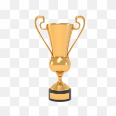 Gold Trophy Png - Champion Gold Cup Png Photo No 1