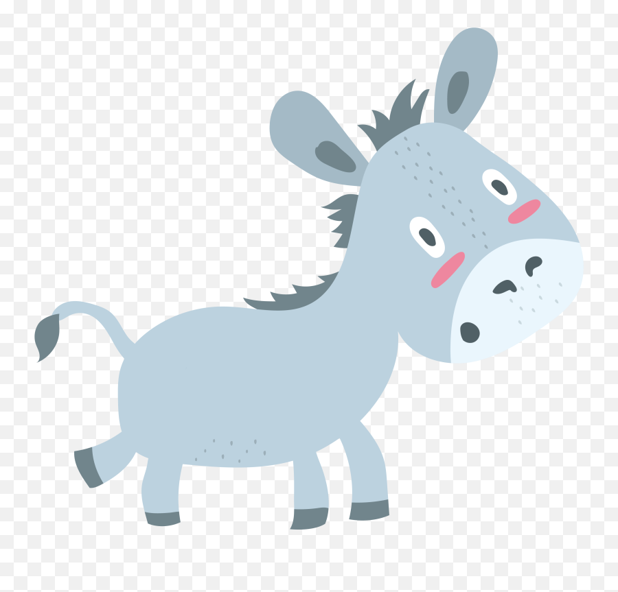 Download Donkey Clipart Little - Donkey Clipart Hd Donkey Png,Thanos Head Png