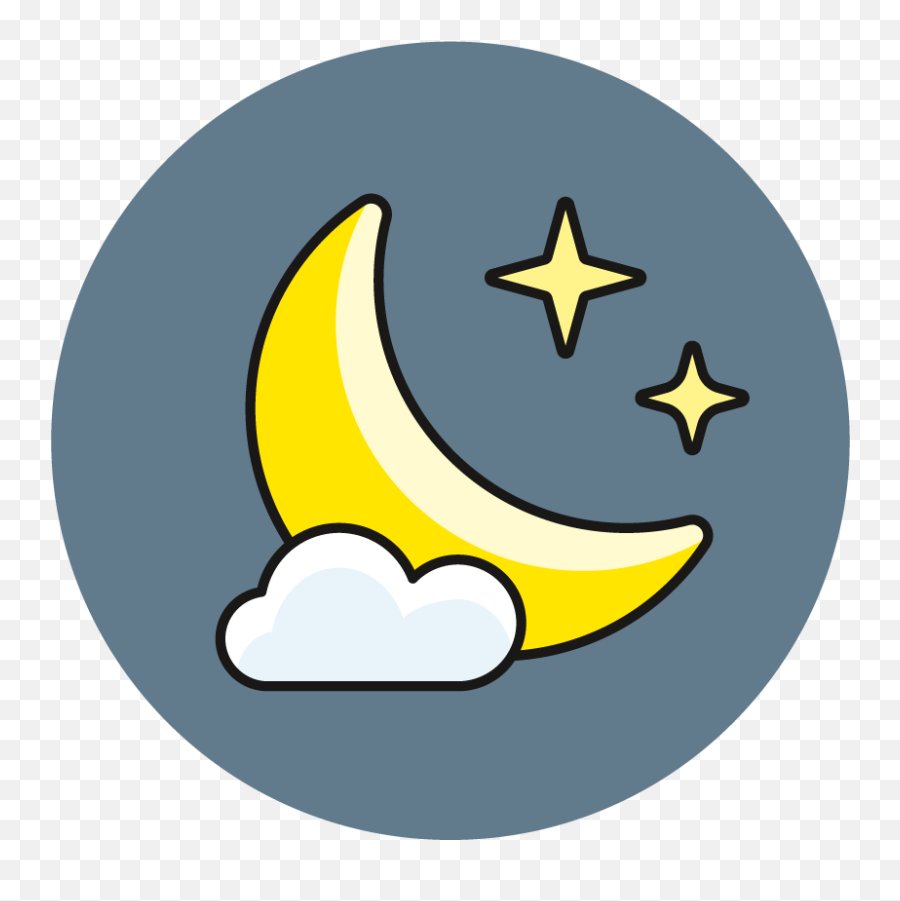 03 Night Time - Night Time Clipart Png,Moon Clipart Transparent Background