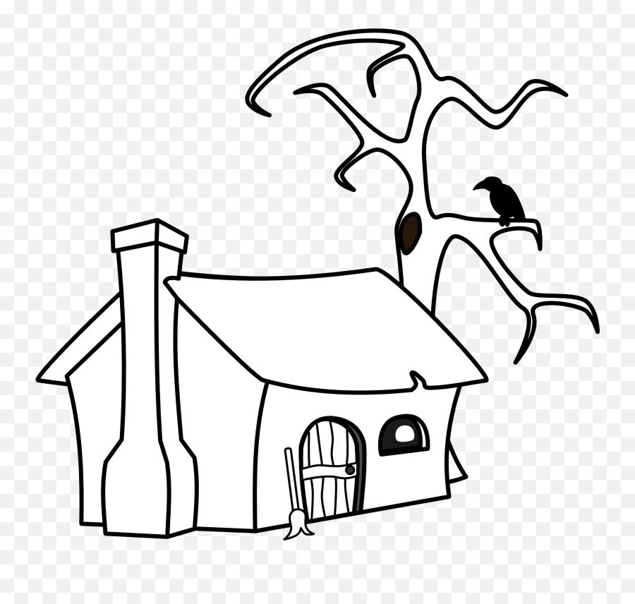 Free Cottage Cliparts Download Clip Art - Easy Witch House Drawing Png,Cottage Png