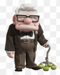 Carl Fredricksen Transparent Png - Upp Carl Fredricksen,Up Png