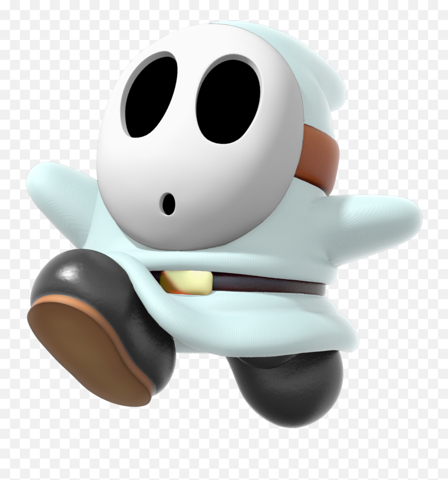 Download Mkdx White Shy Guy - Super Mario White Shy Guy Png,Shy Guy Png