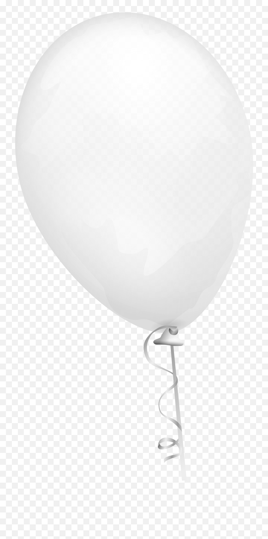 Big Image - Transparent Background White Balloon On Transparent Png,Balloon Png Transparent Background