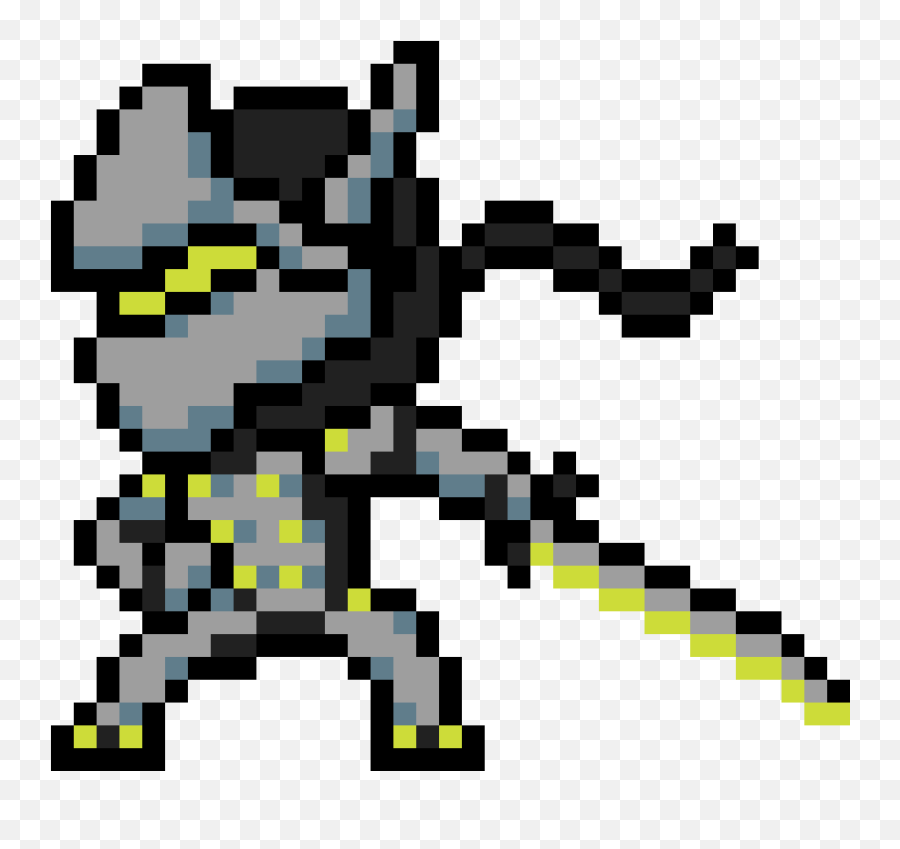 Pixilart - Genji Sprite By Fusion12345 Fictional Character Png,Genji Png