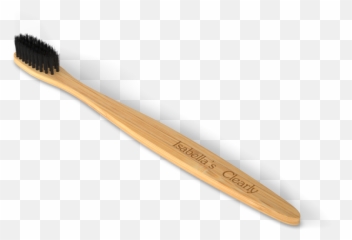Activated Charcoal Bamboo Toothbrush Png