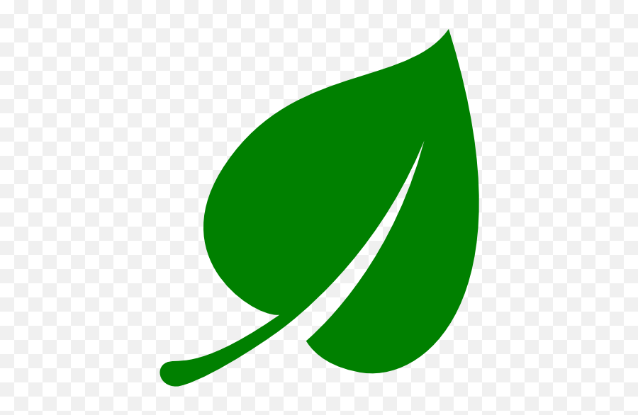 Green Leaf Icon Png Transparent - Green Leaf Icon Png,Leaf Icon Png