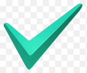 Transparent Png Svg Vector File - Turquoise Check Mark