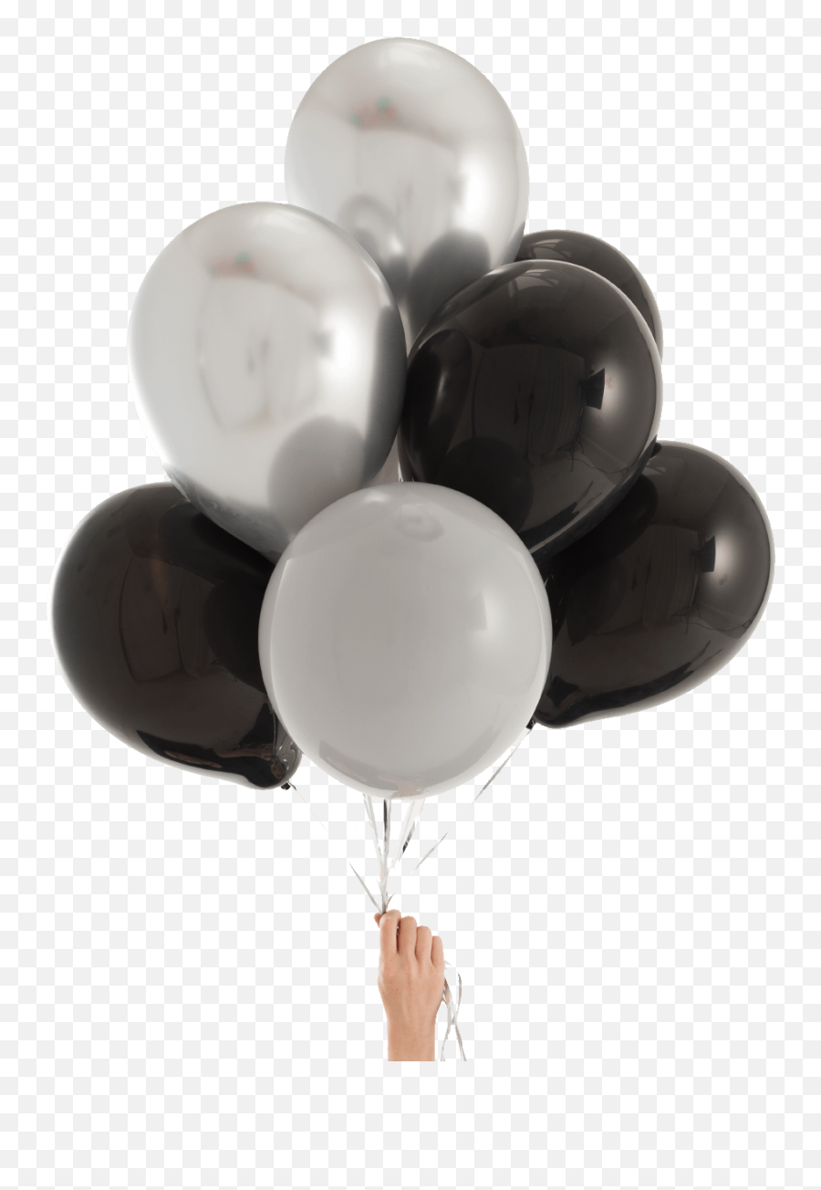 Galactic Party Balloons 14 - Balloon Png,Black Balloon Png