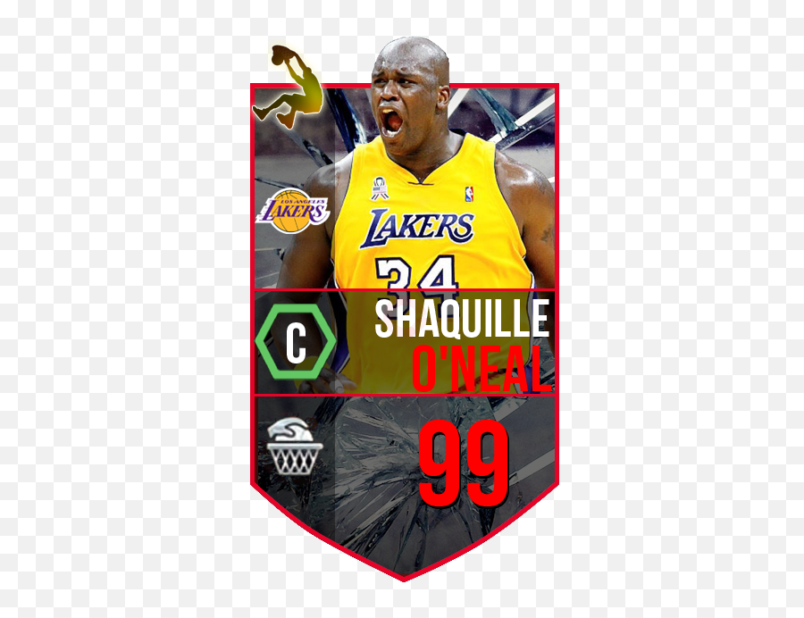 Lakers Shaquille Oneal Signed 16x20 - For Basketball Png,Shaquille O'neal Png