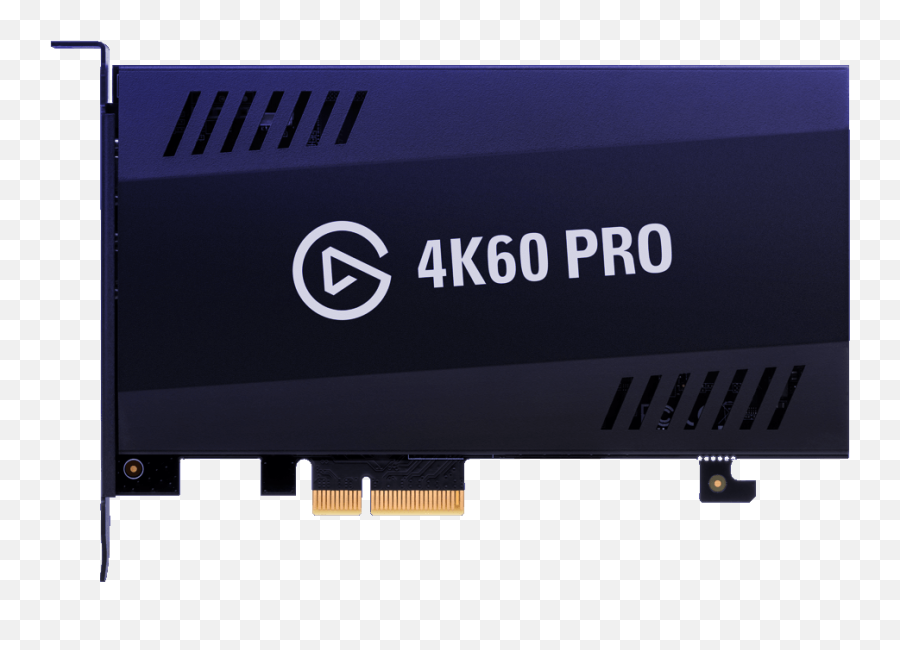 Elgatos 4k60 Pro Capture Card Is For - Elgato Game Capture 4k60 Png,Elgato Png