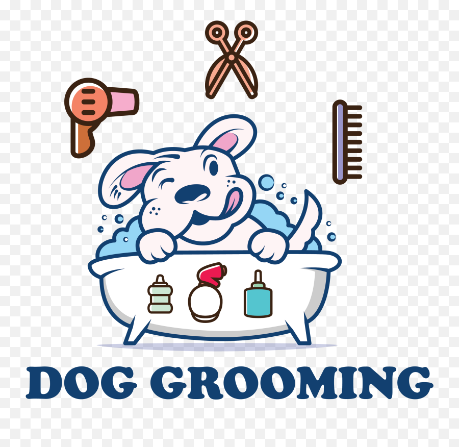 Find Best Dog Grooming Products And Kit - Dog Bath Vector Png,Clippers Logo Png