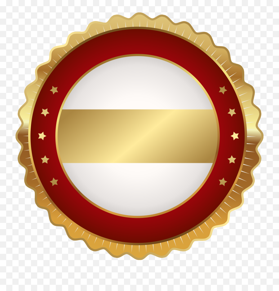 Red Gold Circle Vector Clipart - Full Size Clipart 2201599 Png,Circle Slash Png