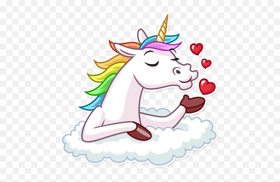 Stella Unicorn Whatsapp Stickers - Stickers Cloud Animated Unicorns For Whatsapp Stickers Png,Pretty Unicorn Icon