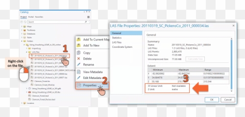 Using And Visualizing Lidar Arcgis Pro - clemsongis Vertical png