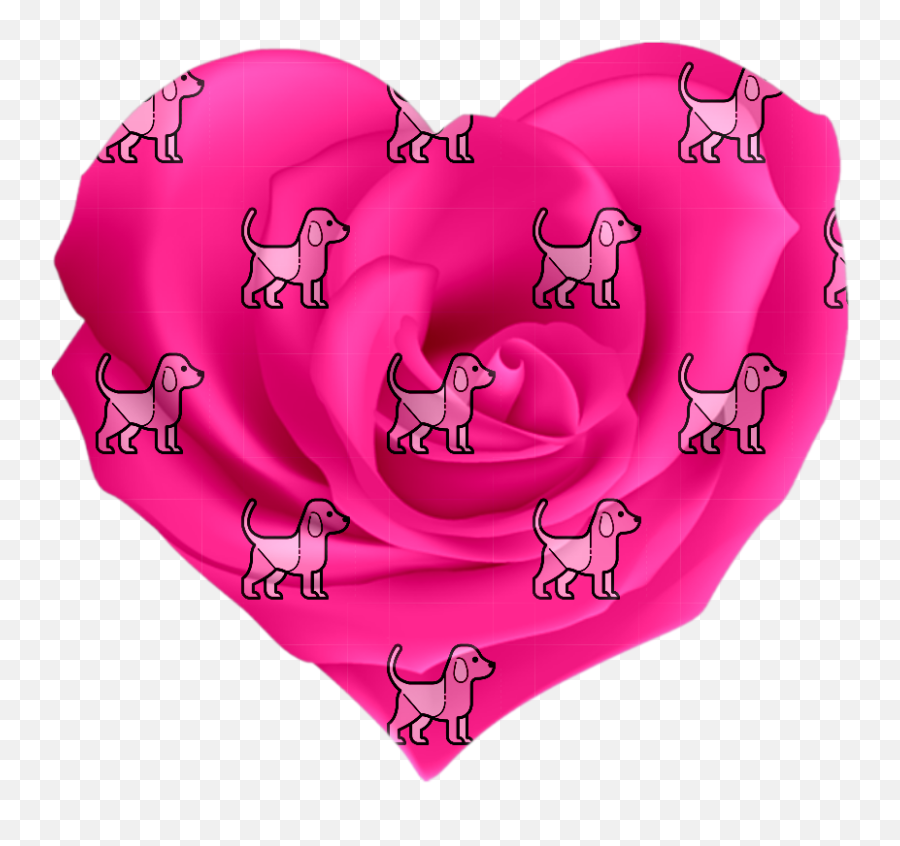Monica Michielin Alphabets Pink Dog Puppy Alphabet Icons - Valentijn Png,Puppy Love Icon
