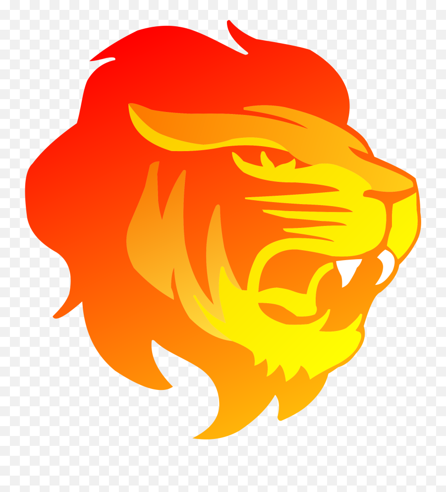 Head Lions Detroit Free Download Png Hq - Transparent Lion Logo Png,Detroit Lions Logo Png