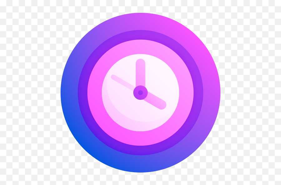 Clock - Free Time And Date Icons Coins Icon Circle Png,Purple Jam Icon