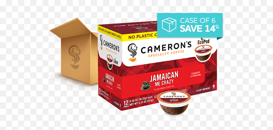 Jamaican Me Crazy Case Of 6 72 Total Pods - Jamaican Blend Png,No Cardboard Icon Youtube