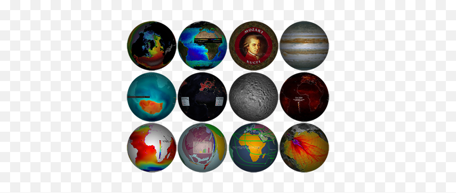 Globoccess - Digital Globes Spherical Displays Animated Jean Dassier Medals Png,Earth Icon Pack