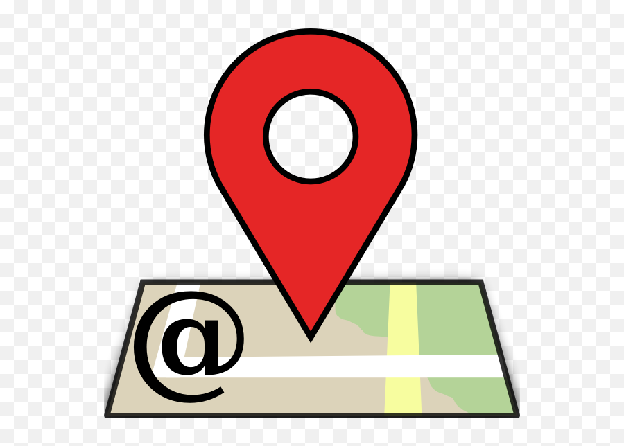 Map Location With Context Free Svg - Location Clipart Png,Google Maps Gear Icon