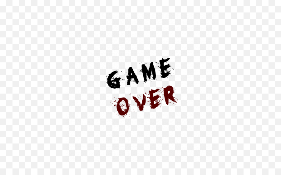 Tags - Calligraphy Png,Game Over Png