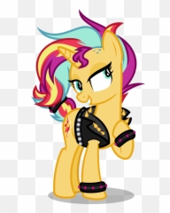 Snapchat Filters Clipart Horse - Png Download Full Size Sunset Shimmer Punk,Snapchat Filters Transparent