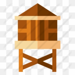 Water Tower - Graphic Design png