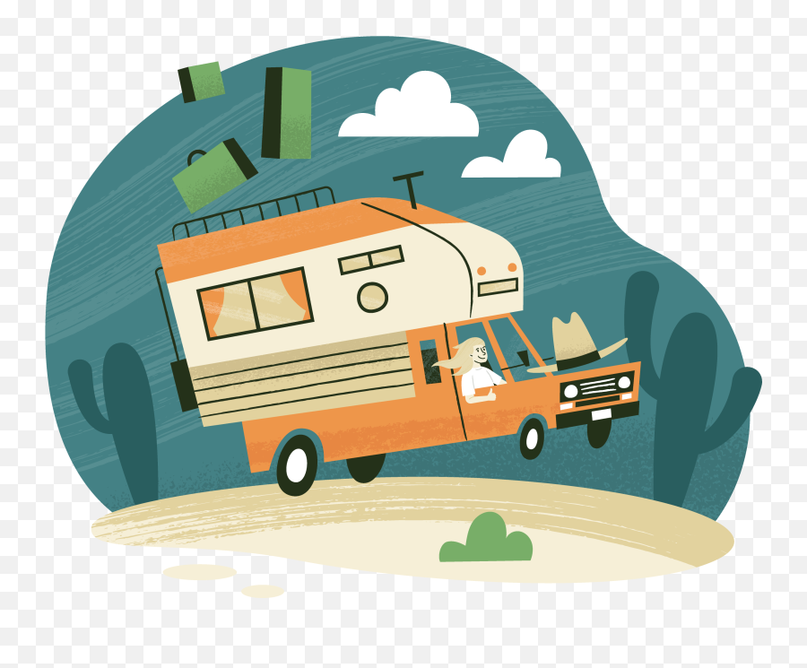 Rvbookingcom About - Commercial Vehicle Png,Camping Icon Set