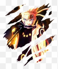Naruto Six Paths Tapestry - Transparent png