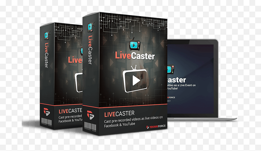 Live Caster Elite Agency U2013 Cast Any Video - Software Png,Youtube Live Logo Png