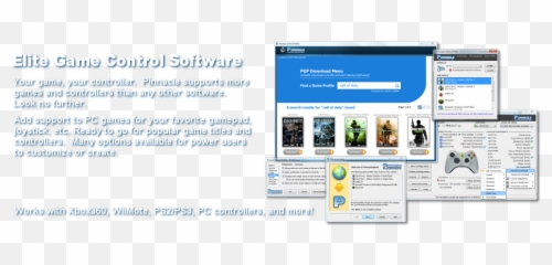 Pinnacle Game Profiler - Pinnacle Game Profiler Png,Ps2 Controller Png