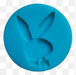 Silicone Mould Playboy Bunny 38x58cm - Circle png