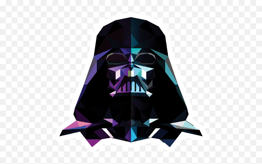 Download Darth Vader Core Sticker - Origami Png,Vader Png
