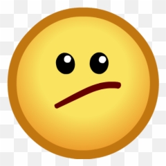 Hmm Face Expression Clipart - Meh Faces Png,Hmm Png