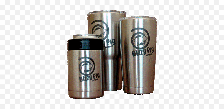 Yeti Colsters And Rambler With Dizzy Pig Logo Gear - Cup Png,Yeti Logo Png