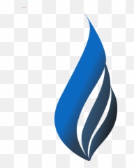 My Blue Flame Clip Art - png