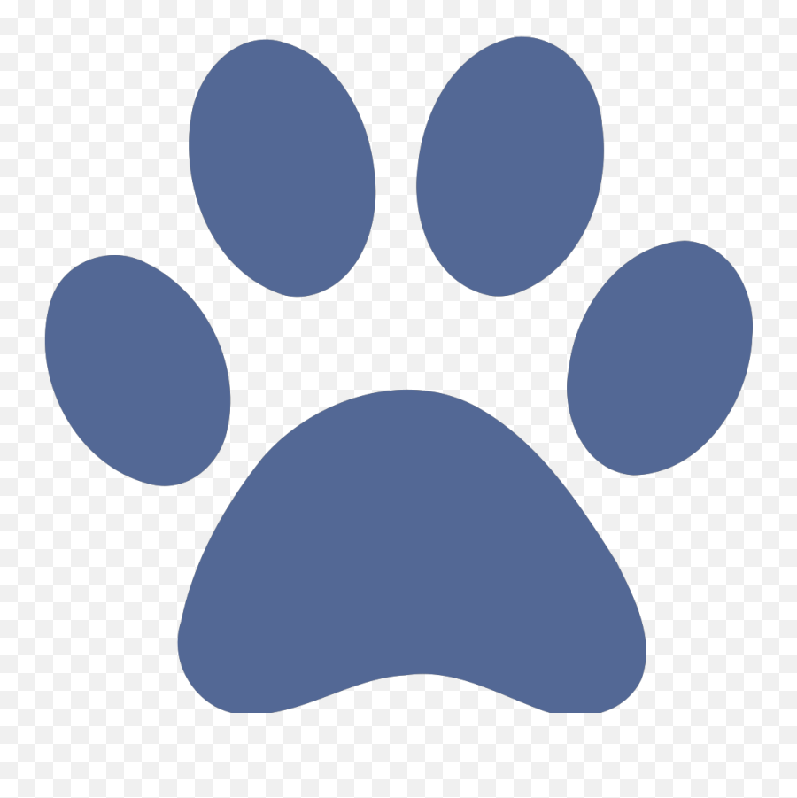 Blue Paw Print Png Svg Clip Art For Web - Download Clip Art Gas Science Museum,Paw Print Png