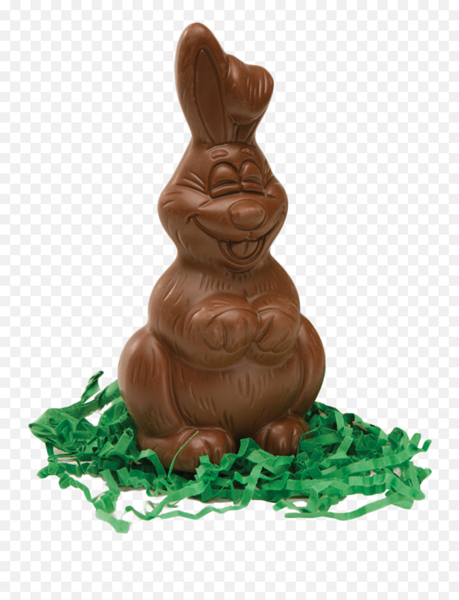 Chocolate Smiley Bunny - Sold Out For Season Domestic Rabbit Png,Chocolate Bunny Png