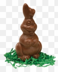 Chocolate Smiley Bunny - Sold Out For Season Domestic Rabbit Png,Chocolate Bunny Png
