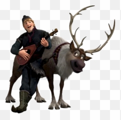 Frozen Characters Kristoff Png Image - Sven E