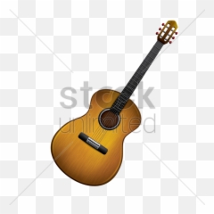 Download Acoustic Guitar Vector Image - png