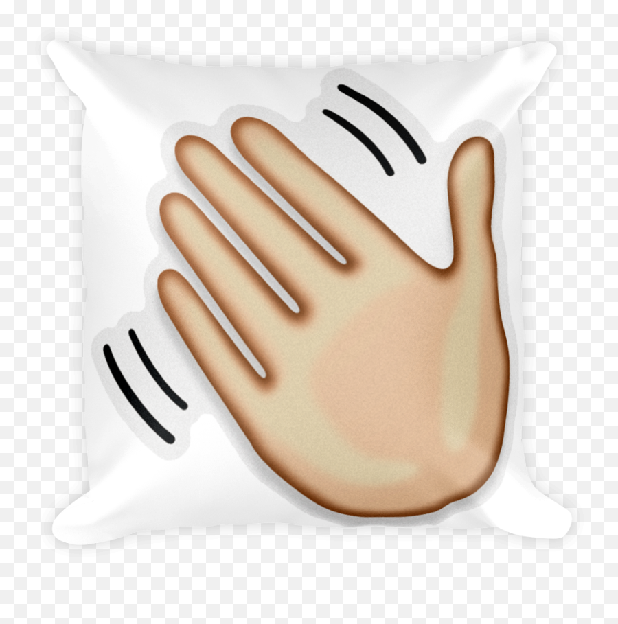 Transparent Background Wave Emoji Png - Emoji Hand Waving Bye,Wave Emoji Png