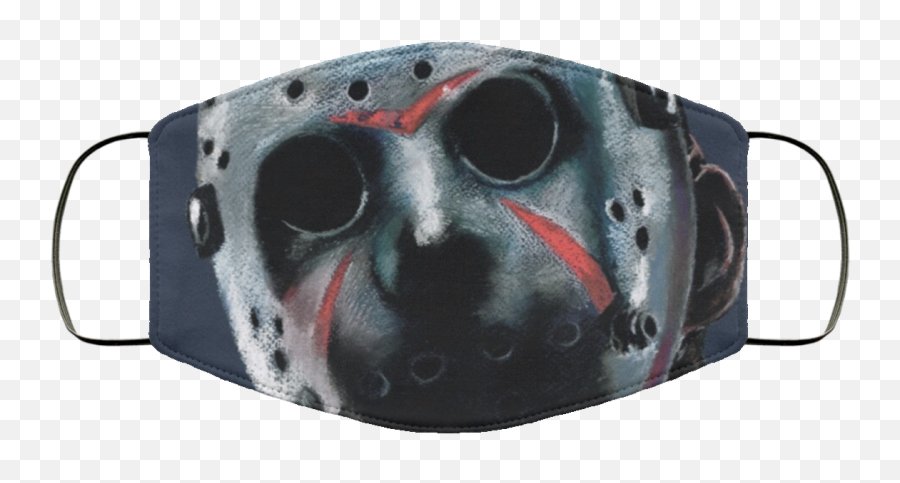 13th Face Mask Washable Reusable - Jason Voorhees Png,Jason Voorhees Mask Png