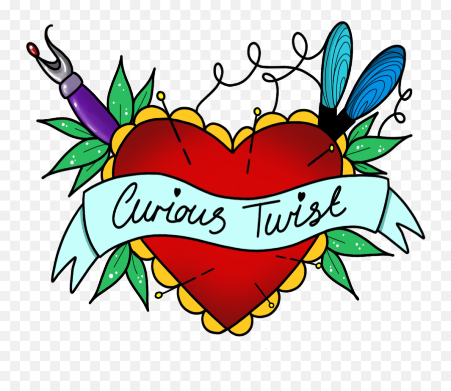 Curious Twist Cross Stitch - Clip Art Png,Stitching Png