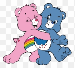 Caring Care Bears Andusins Clip Art Images Cartoon Png - Grumpy Bear And Cheer Bear,Grumpy Png
